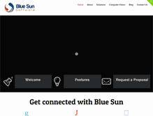 Tablet Screenshot of bluesunsoftware.com.au